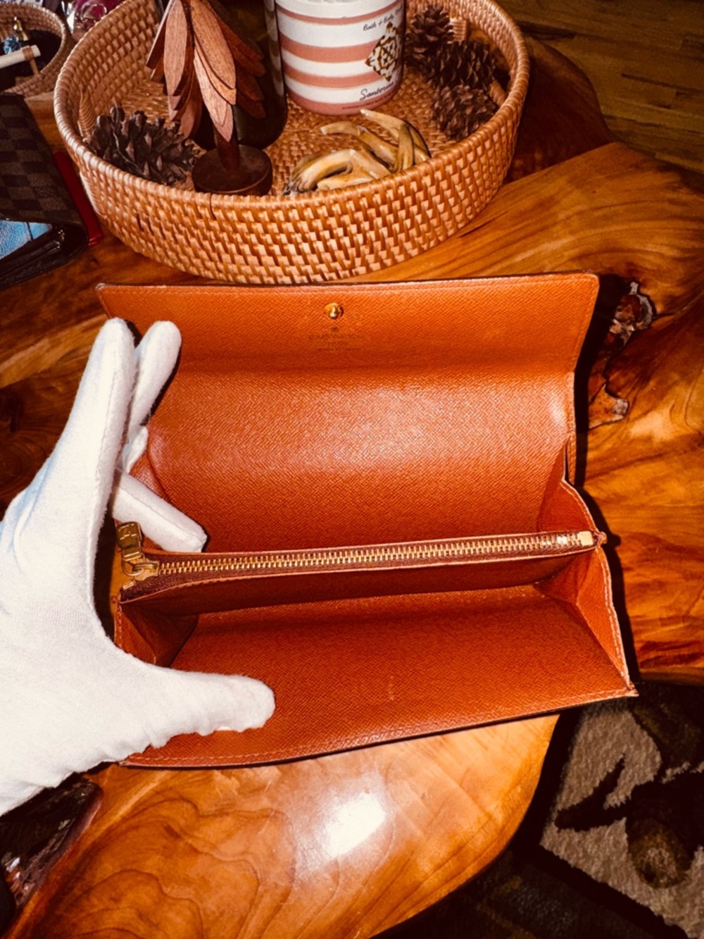 Louis Vuitton vintage monogram, long Sarah wallet - Picture 7 of 13
